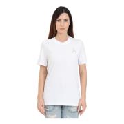 Patrizia Pepe Vit Fly Cut-Out T-shirt White, Dam