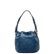 Louis Vuitton Vintage Pre-owned Laeder louis-vuitton-vskor Blue, Dam