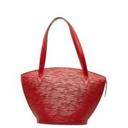 Louis Vuitton Vintage Pre-owned Laeder louis-vuitton-vskor Red, Dam