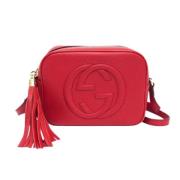 Gucci Vintage Pre-owned Canvas gucci-vskor Red, Dam