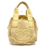 Chanel Vintage Pre-owned Tyg chanel-vskor Brown, Dam