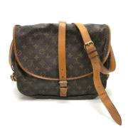 Louis Vuitton Vintage Pre-owned Canvas louis-vuitton-vskor Brown, Dam