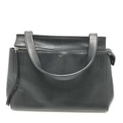 Celine Vintage Pre-owned Laeder axelremsvskor Black, Dam