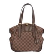 Louis Vuitton Vintage Pre-owned Canvas louis-vuitton-vskor Brown, Dam