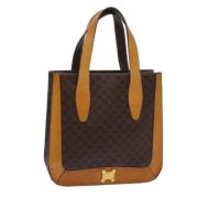 Celine Vintage Pre-owned Laeder handvskor Brown, Dam