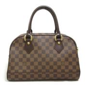 Louis Vuitton Vintage Pre-owned Canvas louis-vuitton-vskor Brown, Dam