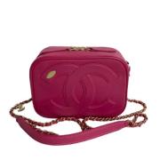 Chanel Vintage Pre-owned Laeder crossbodyvskor Pink, Dam