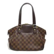 Louis Vuitton Vintage Pre-owned Canvas louis-vuitton-vskor Brown, Dam