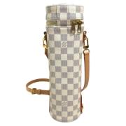 Louis Vuitton Vintage Pre-owned Tyg louis-vuitton-vskor White, Dam