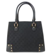 Gucci Vintage Pre-owned Canvas gucci-vskor Black, Dam