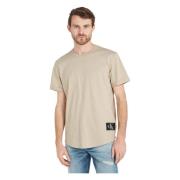 Calvin Klein Taupe Plaza T-shirt för män Beige, Herr