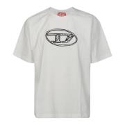 Diesel Logo T-shirt T-Boxt-Q22 White, Herr