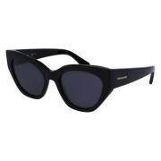 Salvatore Ferragamo Stiliga solglasögon Sf1107S 001 Black, Dam