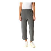 American Vintage Lätt joggingsbyxa med sidofickor Gray, Dam