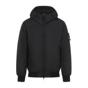 Stone Island Vadderad Polyamidjacka Black, Herr