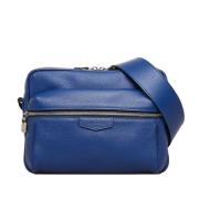 Louis Vuitton Vintage Pre-owned Laeder louis-vuitton-vskor Blue, Dam