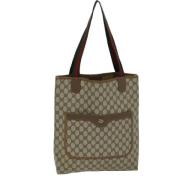 Gucci Vintage Pre-owned Laeder totevskor Beige, Dam