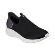 Skechers Sneakers Black, Dam