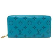 Louis Vuitton Vintage Pre-owned Laeder plnbcker Blue, Dam