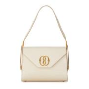 Bally Axelväskor Clutch - Stilfull Samling White, Dam