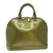 Louis Vuitton Vintage Pre-owned Laeder handvskor Green, Dam