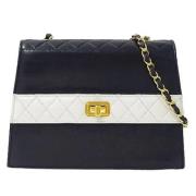 Chanel Vintage Pre-owned Laeder chanel-vskor Blue, Dam