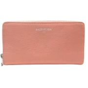 Balenciaga Vintage Pre-owned Laeder plnbcker Pink, Dam