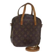 Louis Vuitton Vintage Pre-owned Canvas handvskor Brown, Dam