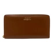 Gucci Vintage Pre-owned Laeder plnbcker Brown, Dam