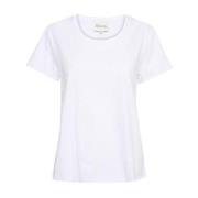 My Essential Wardrobe Ekologisk T-shirt Bright White White, Dam