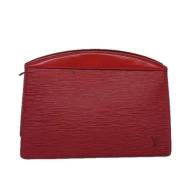 Louis Vuitton Vintage Pre-owned Laeder kuvertvskor Red, Dam