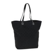 Gucci Vintage Pre-owned Canvas totevskor Black, Dam