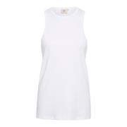 Lounge Nine Ärmlös Atletisk Topp Bright White White, Dam