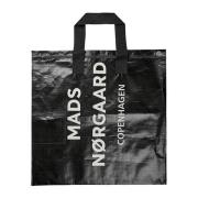 Mads Nørgaard Snygg Shopper med Dragkedja och Breda Remmar Black, Dam