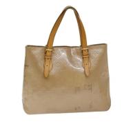 Louis Vuitton Vintage Pre-owned Laeder louis-vuitton-vskor Beige, Dam