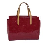 Louis Vuitton Vintage Pre-owned Laeder handvskor Red, Dam