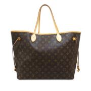 Louis Vuitton Vintage Pre-owned Canvas louis-vuitton-vskor Brown, Dam