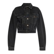 Saint Laurent Denimjacka Black, Dam