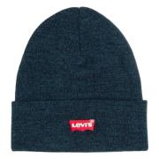 Levi's Batwing Broderad Beanie Ullmössa Blue, Herr