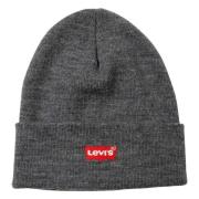 Levi's Batwing Broderad Beanie Ullmössa Gray, Herr