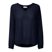 Kaffe Blouses Blue, Dam