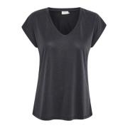 Kaffe T-Shirts Black, Dam