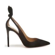 Aquazzura Svarta klack sandaler Black, Dam