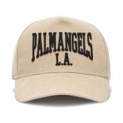 Palm Angels Beige Hat Fashion Beige, Herr