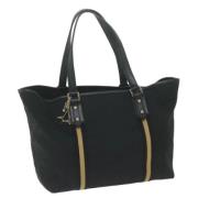 Gucci Vintage Pre-owned Canvas totevskor Black, Dam