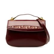 Dior Vintage Pre-owned Laeder handvskor Red, Dam