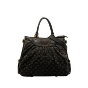 Louis Vuitton Vintage Pre-owned Laeder handvskor Black, Dam