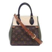 Louis Vuitton Vintage Pre-owned Laeder handvskor Brown, Dam