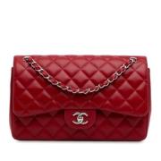 Chanel Vintage Pre-owned Laeder axelremsvskor Red, Dam