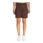 Emporio Armani EA7 Track Shorts med Dragsko i Midjan Brown, Herr